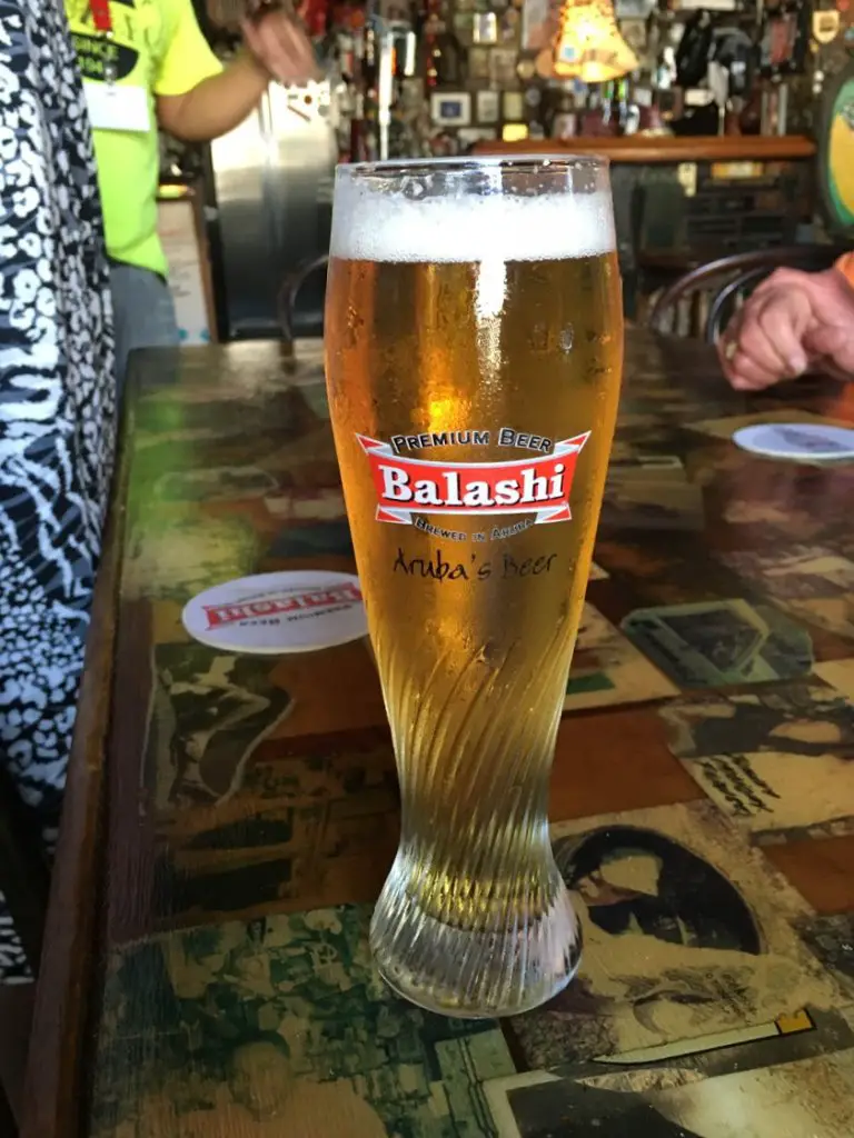 balashi beer at charlies bar