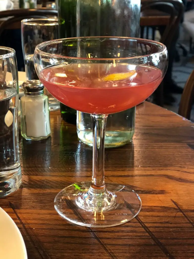 beautiful pink cocktail from the smith dc 
