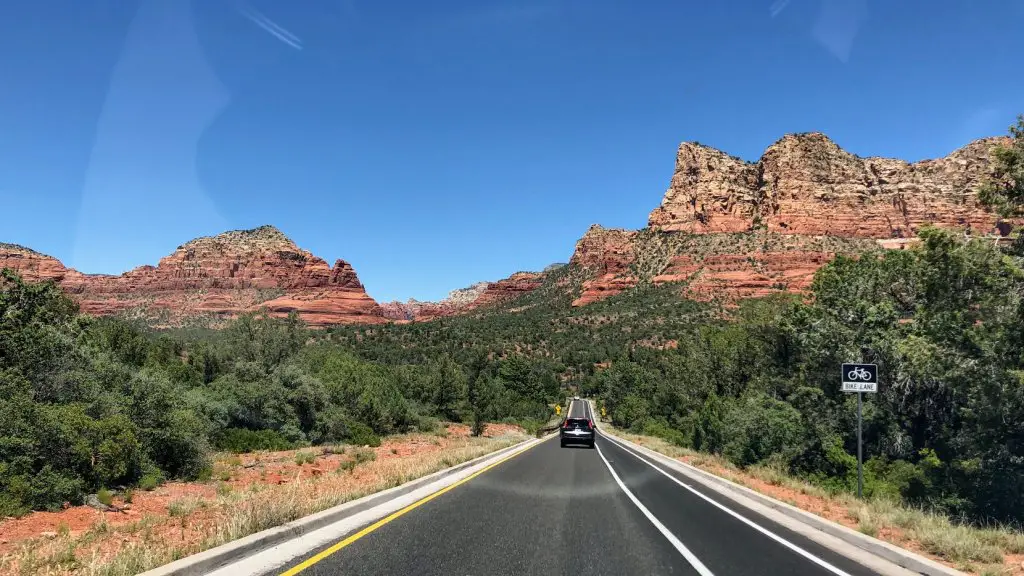 red rocks in Sedona Arizona 