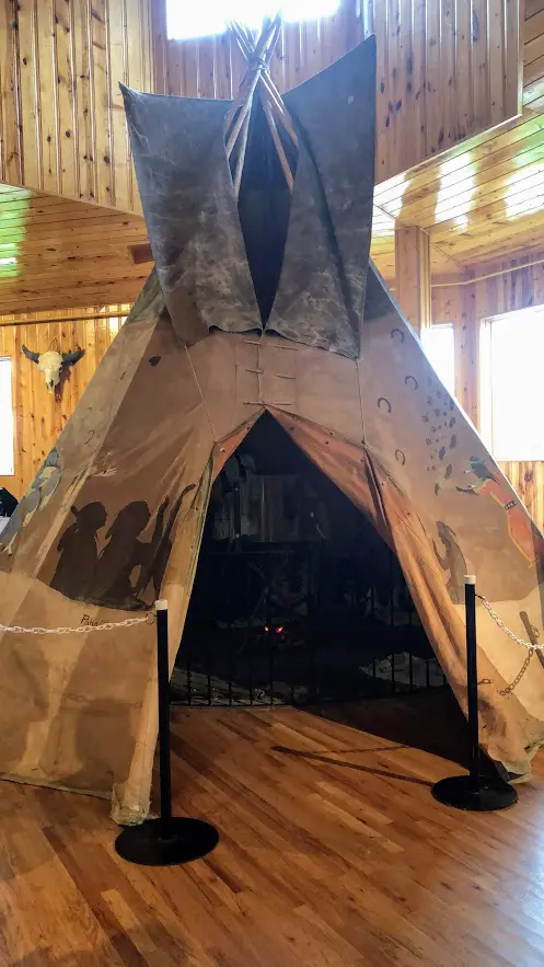 teepee at crazy horse