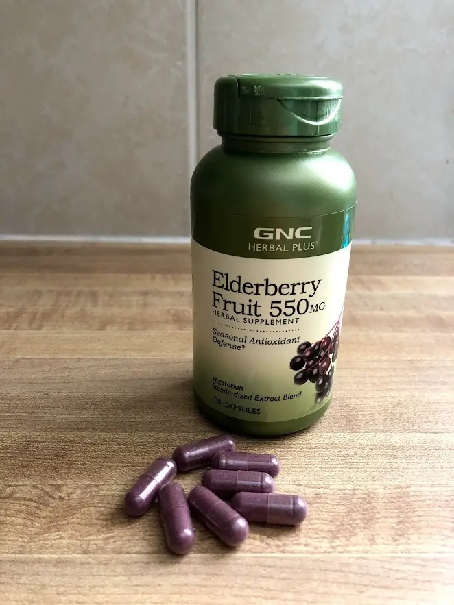 elderberry avoid getting sick on airplane