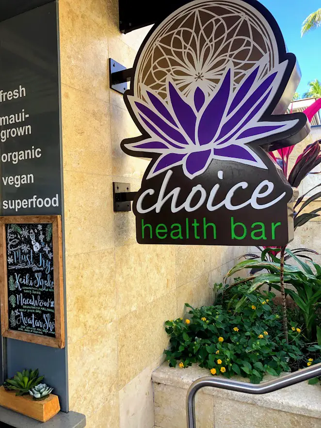 choice health bar maui