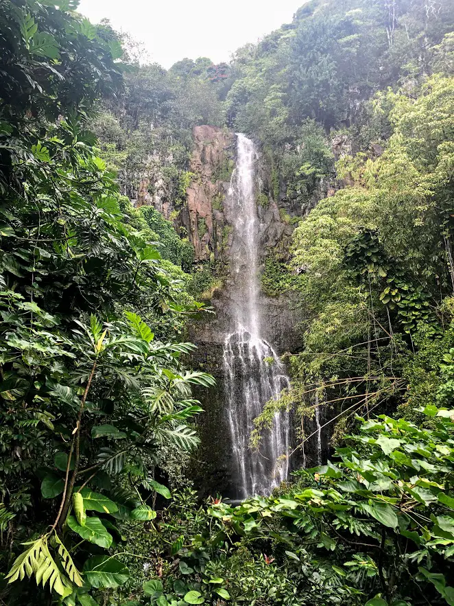 wailua falls road to hana