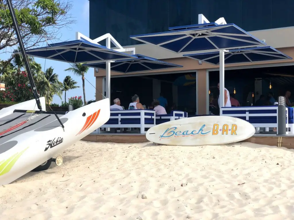 beach bar aruba best bar