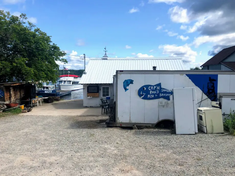 Cap'n Ron's Smoked Fish & Sausage Munising michigan