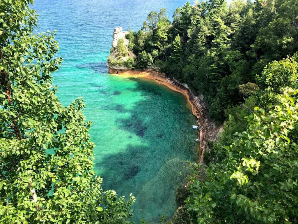 miners castle overlook upper peninsula