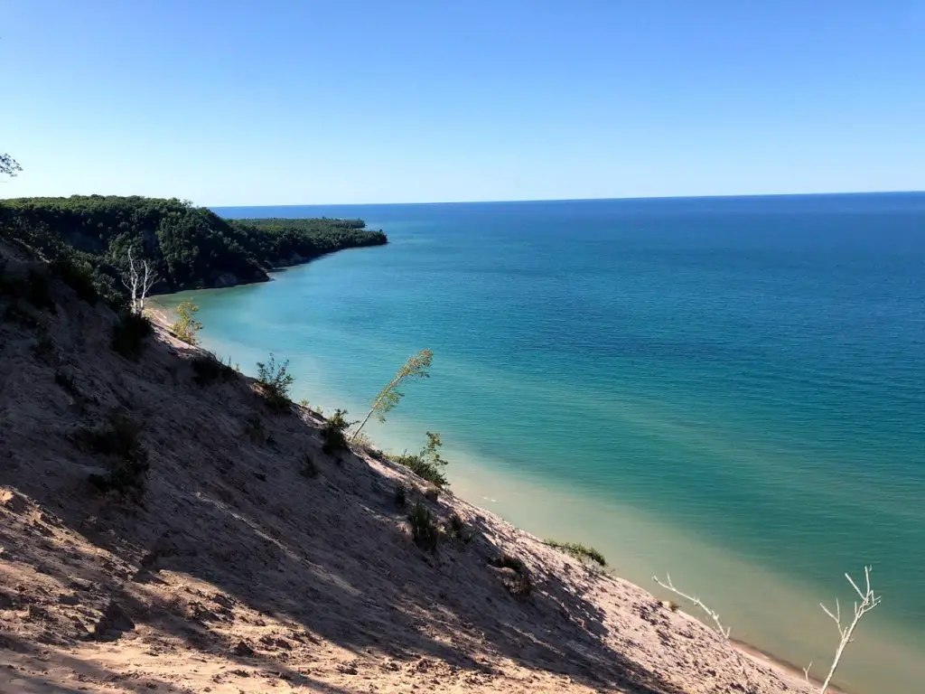 log slide overlook grand marais michigan