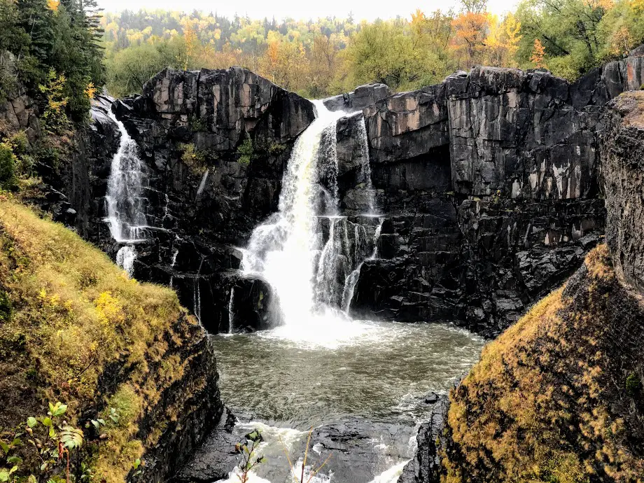 minnesota's north shore grand portage state park on 