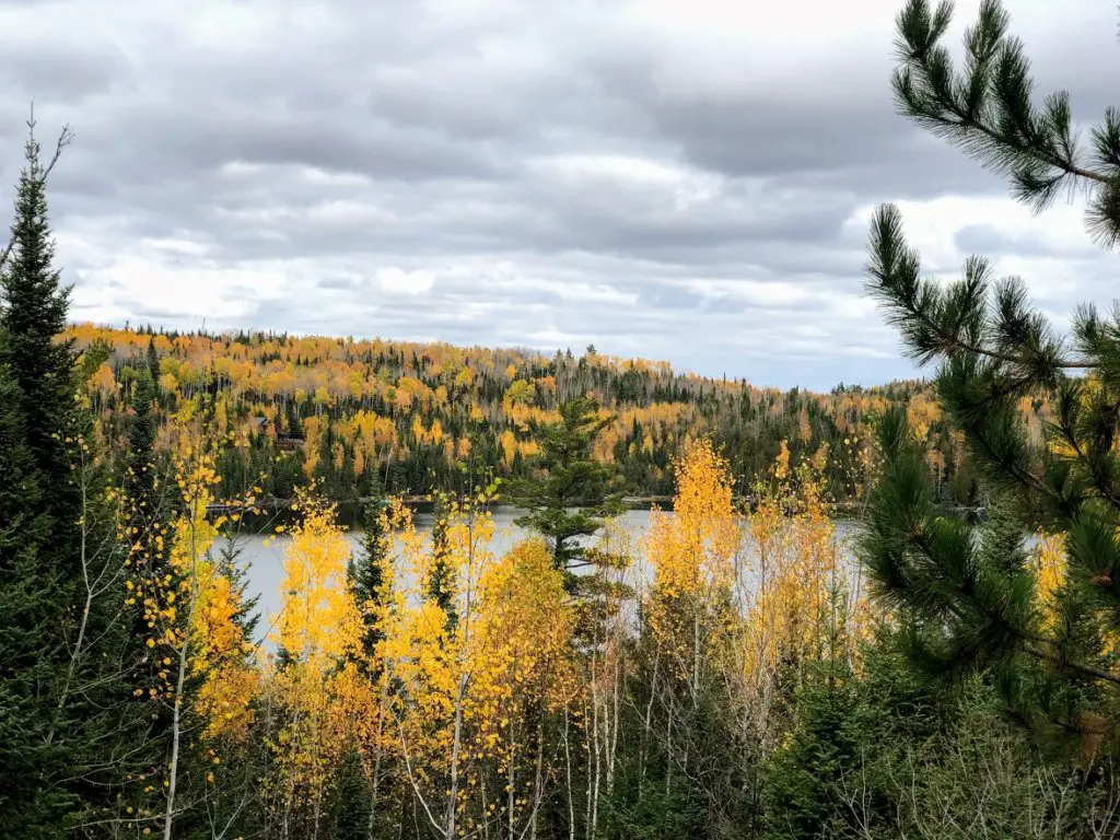 overlook on the gunflint trail