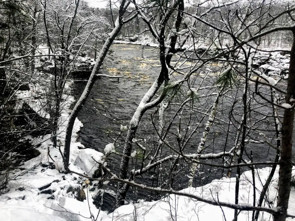 Banning State Park off I-35 in Minnesota