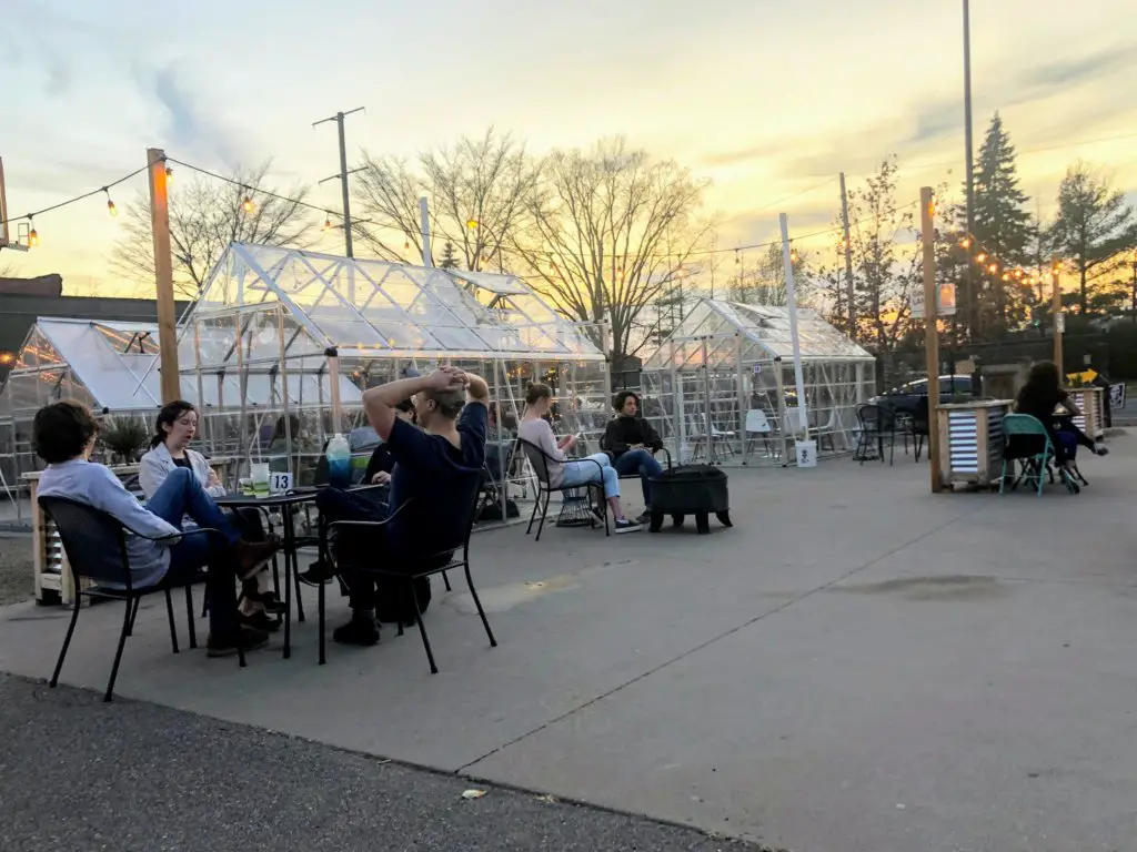 twin spirits distillery minneapolis outdoor patio