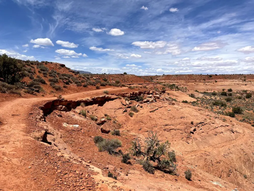 rim trail escalante utah slot canyons