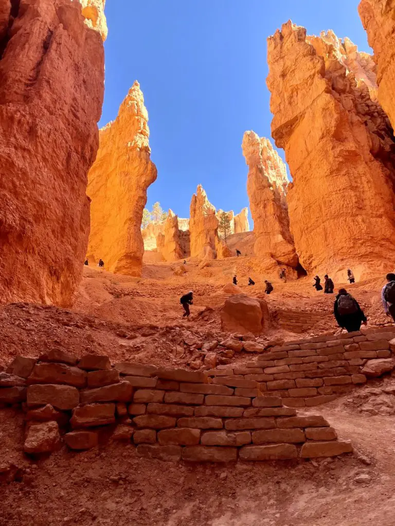 wall street hike bryce canyon national park 