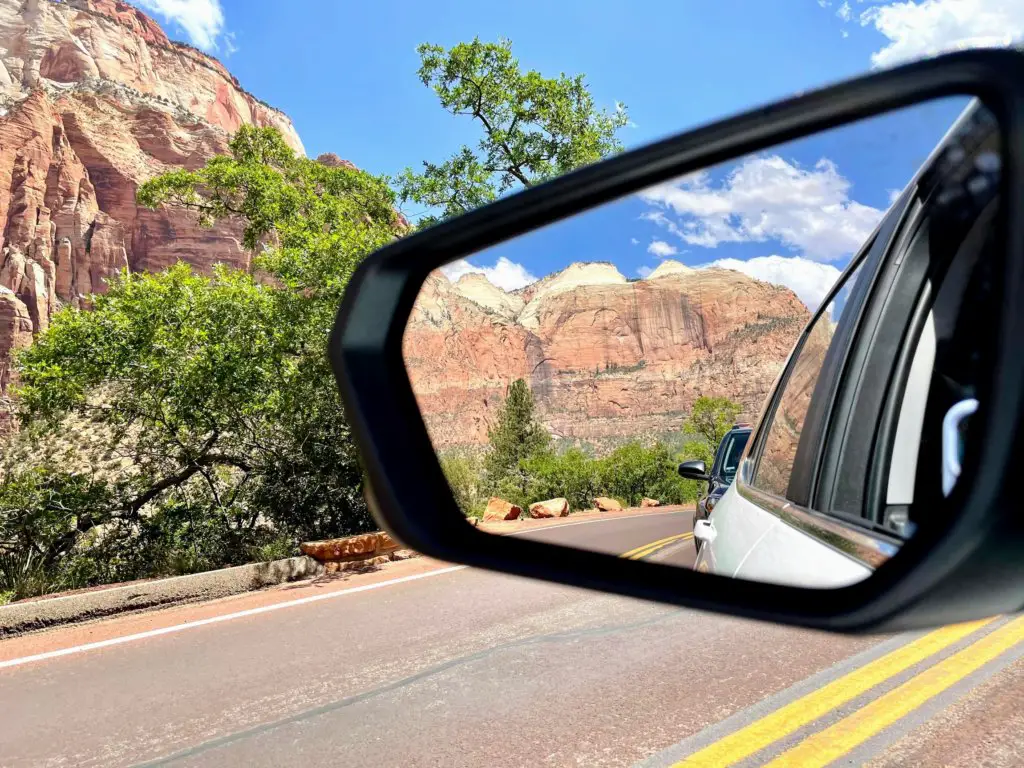 zion national park scenic drive
