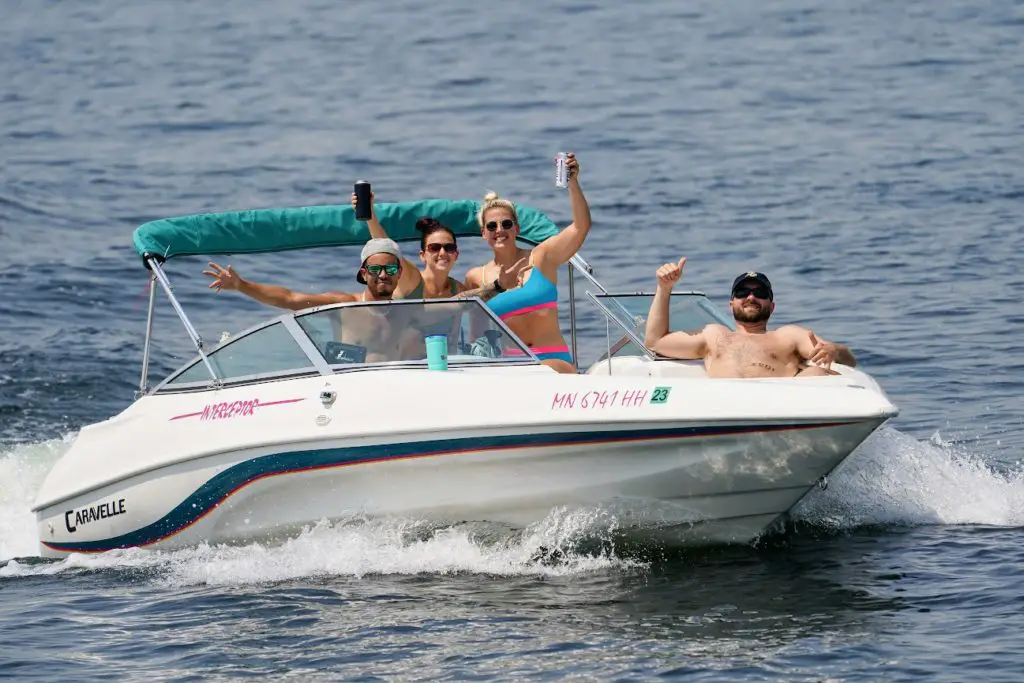 group on lake minnetonka