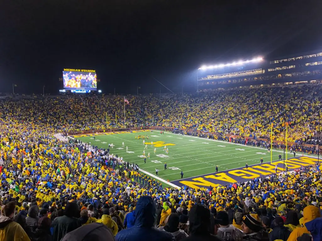 ann arbor michigan football stadium the big house