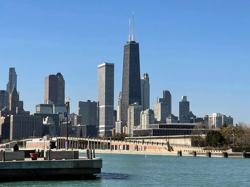 Louis Vuitton Showcases Chicago Skyline in Newest Winter Line