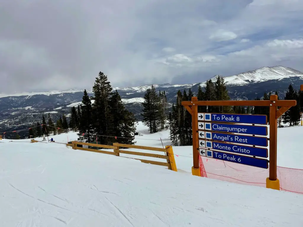 skiing breckenridge first time