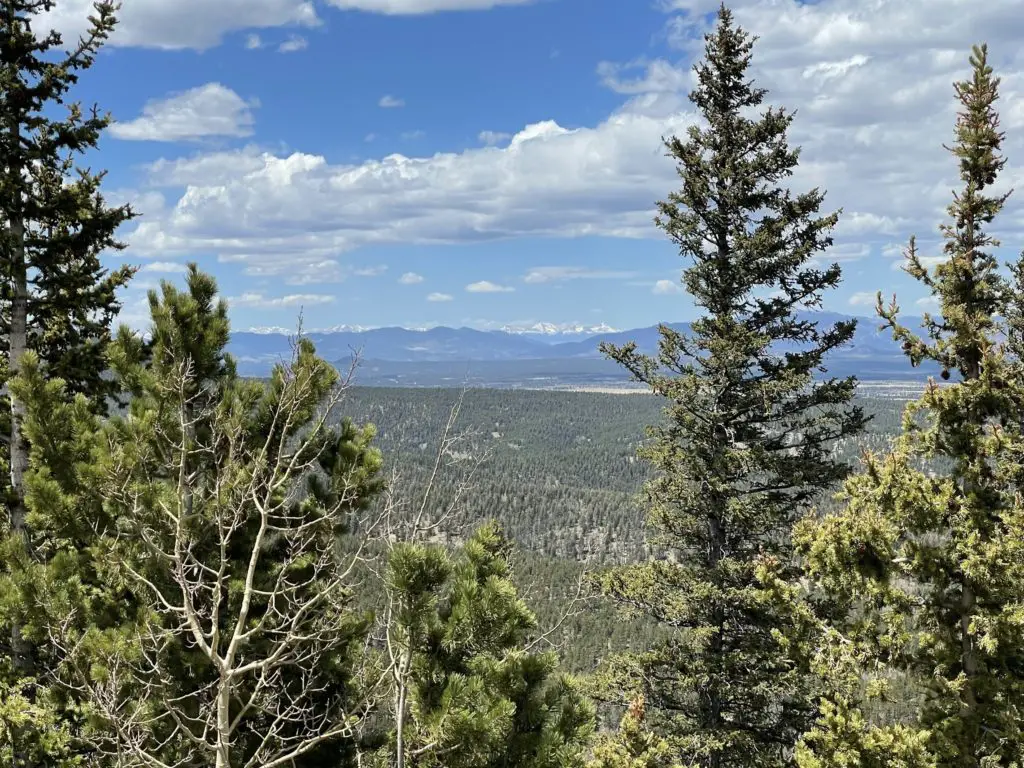 views from pikes peak