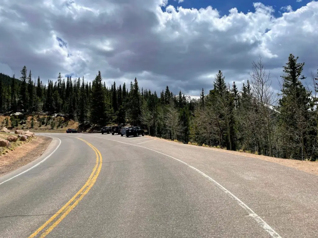 driving pikes peak