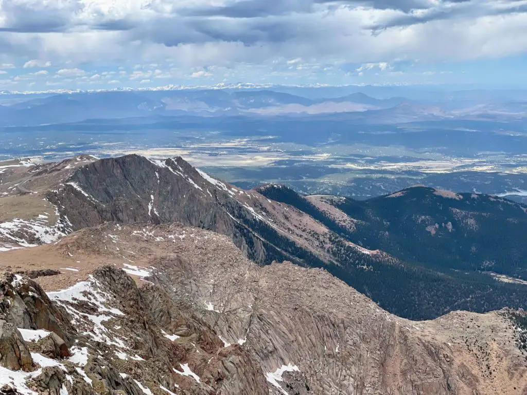 driving pikes peak summit