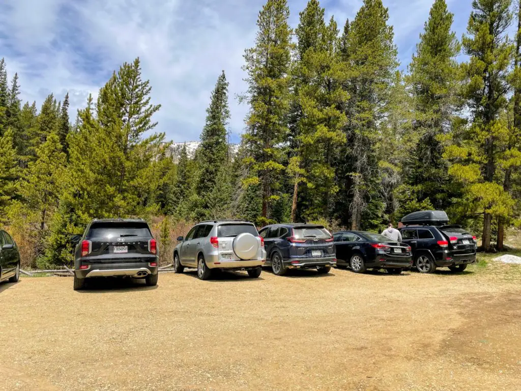 Timberline Lake Trail parking