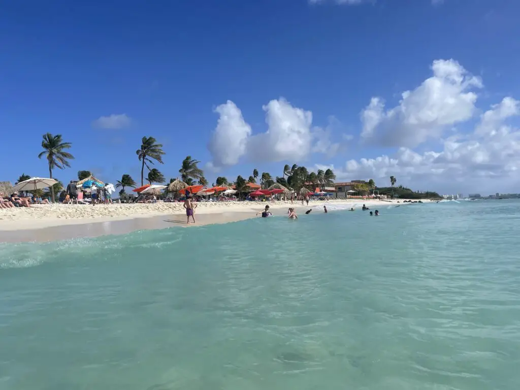 aruba beach vacation