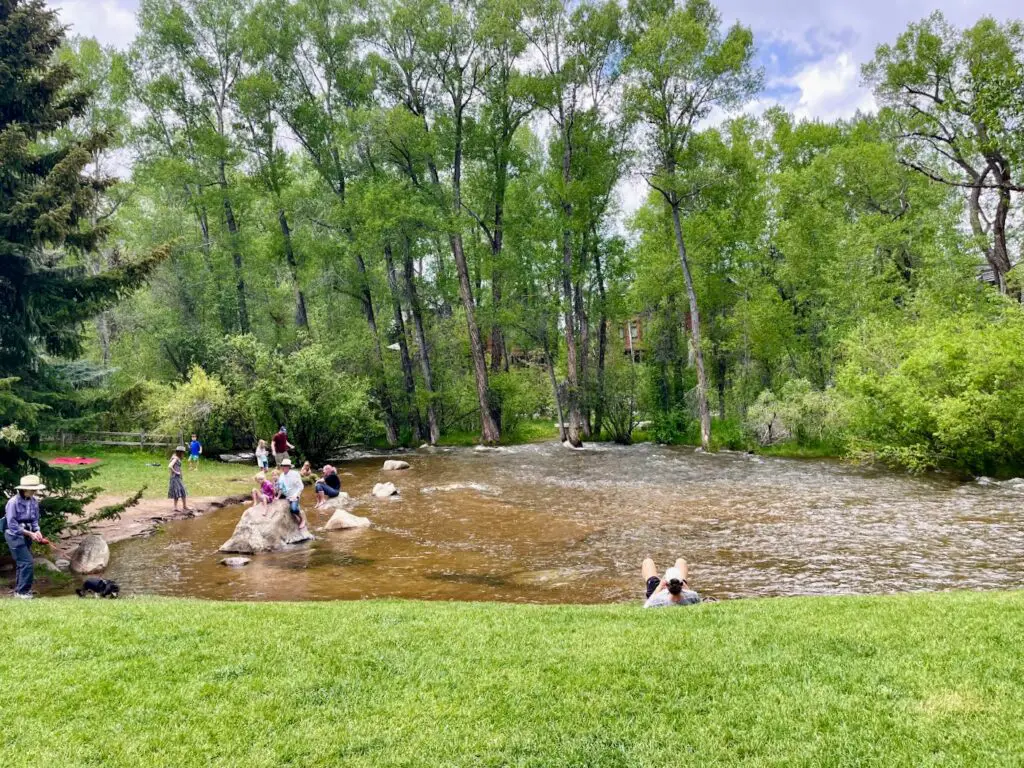 herron park aspen in the summer